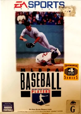 MLBPA Baseball (USA) box cover front